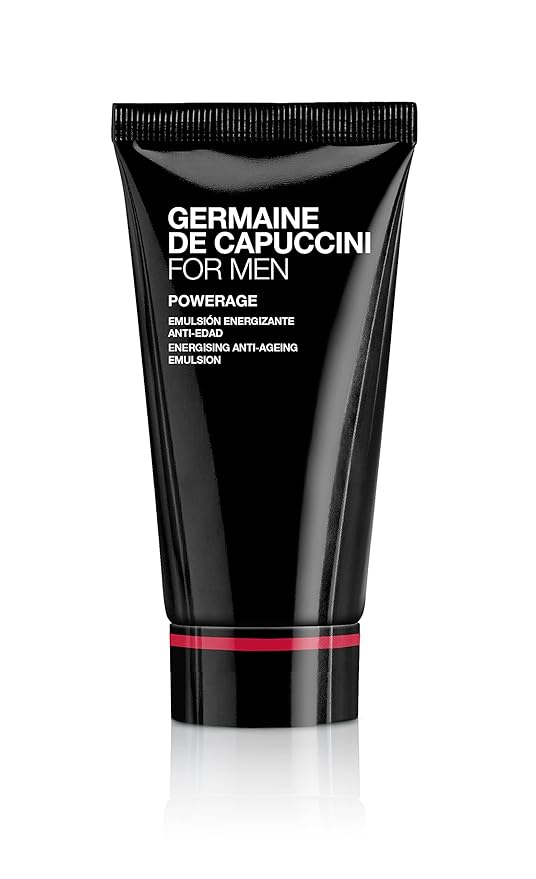 Germaine de Capuccini - FOR MEN Powerage Serum - Energising Anti-ageing Emulsion - Repairing and regenerating effect - 1.7 Oz