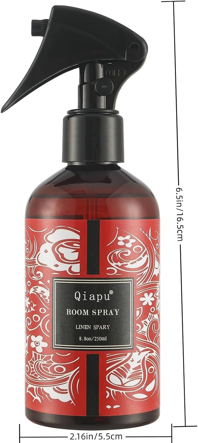 Linen Spray Natural Ocean Essential Oil Linen and Room Pillows and Sheets Spray, and Fabric Aromatherapy(Ocean-8.8oz)
