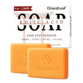 Kojic Acid and Turmeric Soap for Dark Spots Remover, Brightening, Hyperpigmentation for Face, 4oz x 2 BARS