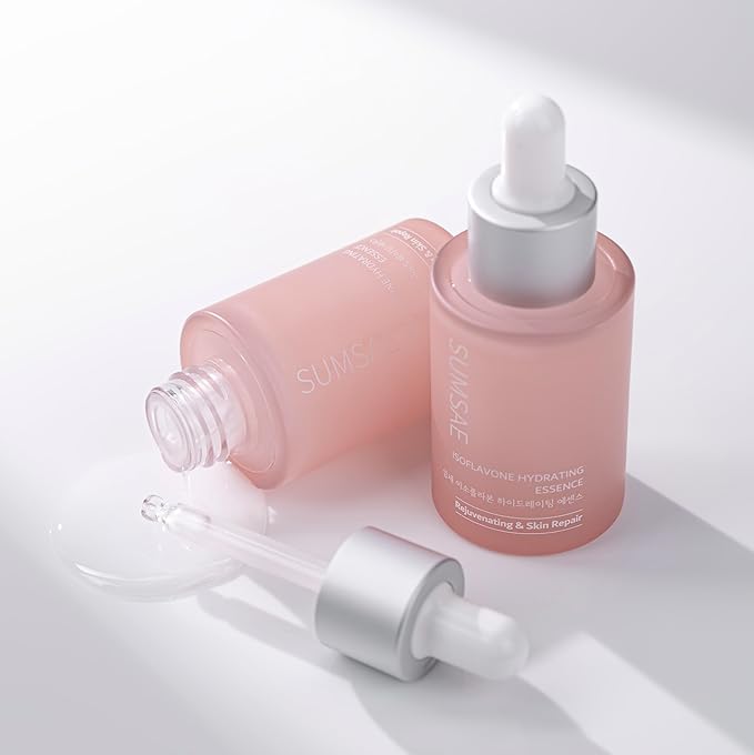 Isoflavone Hydrating Essence - Korean Skin Care with Polyglutamic Acid γ PGA from Korean Fermented Soybeans Hydrating and Firming Essence 30ml/1.01 fl.oz.