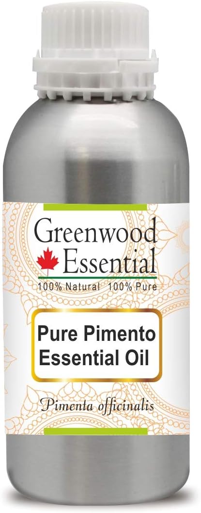 Greenwood Essential Pure Pimento Essential Oil (Pimenta officinalis) Steam Distilled 300ml (10.1 oz)