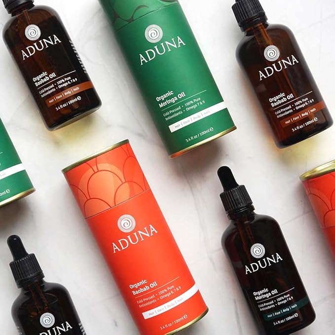 Aduna Organic Baobab Oil | 100% Natural Cold-Pressed for Skin, Hair & Nails | Multi-Purpose Moisturizing Beauty Oil With Antioxidants & Omegas | Lightweight & Fast-Absorbing | 100ml