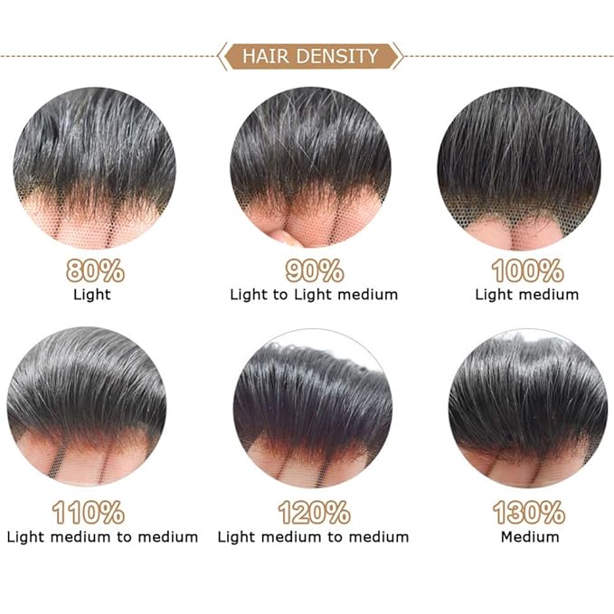 Mens Toupee Human Hair Piece French Lace Toupee for Man Hair System Indian Human Hair Replacement Systems V-Looped PU Front Hairpieces 7"X9" #1B30 1B# OFF BLACK WITH 30% SYNTHETIC GREY