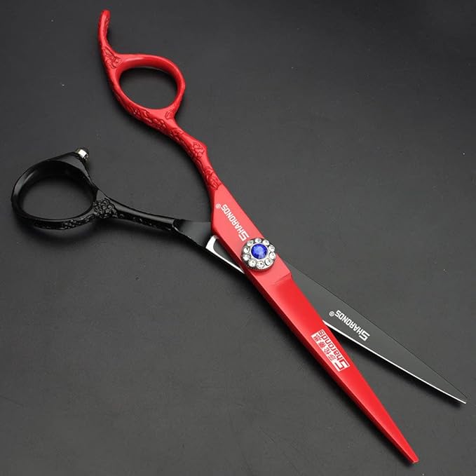 6 Inch Professional Hairdresser Scissors Left Handed Hairdresser Scissors Set (6-inch 3pc-C)