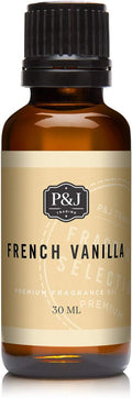 P&J Trading Fragrance Oil | French Vanilla Oil 30ml - Candle Scents for Candle Making, Freshie Scents, Soap Making Supplies, Diffuser Oil Scents