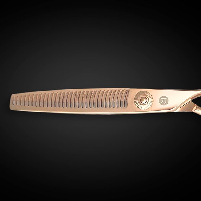 Gold Hair Thinning Shears for Professional Hairdresser (Gold Thinning Scissors)