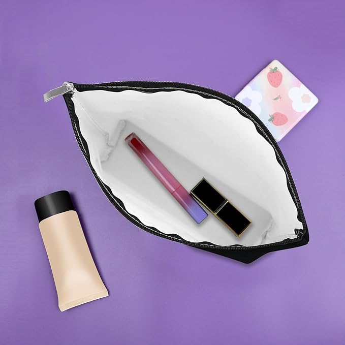 Mom to Be Gifts for Her Black Makeup Bag Pregnancy Announcement Gift for Mom Baby Reveal Gift Cosmetic Bag from Fur Mama to Baby Mama New Mommy Gifts for Women Birthday Christmas Gifts Travel Bag