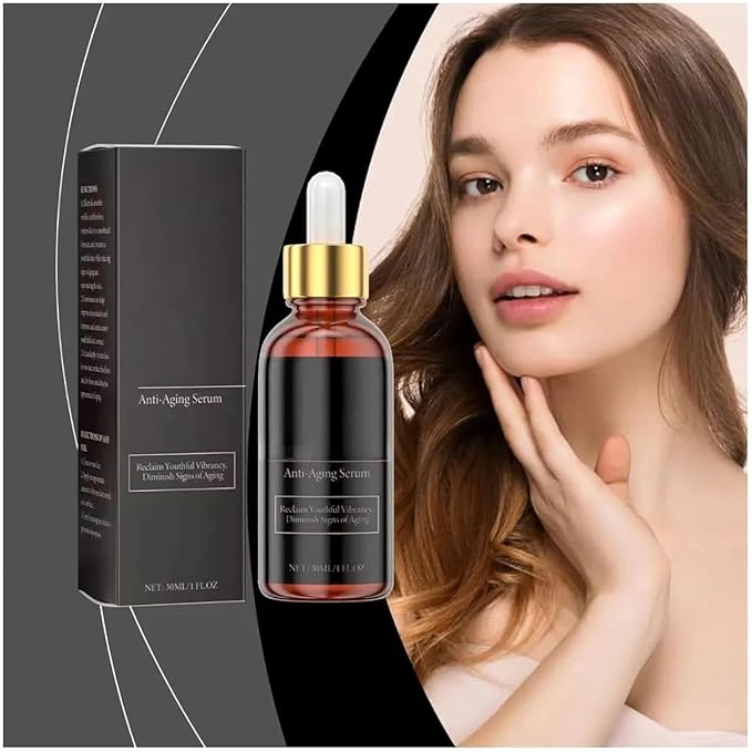 Facial Serum with Glycerin and with Peptides - Formula to Help Reduce Appearance of Fine Lines and Improve Skin Elasticity(2PCS)