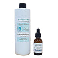 Hydrodermabrasion Solutions Set | Brightening Rejuvenating Serum for Hydro Dermabrasion Machine and Oxygen Facial, Bright-Renew of 16oz | and Super Vitamin C Serum of 1oz by Natuderma