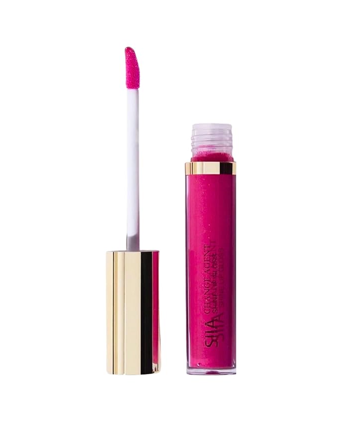 SIIA Cosmetics Change Agent Shine Lip Gloss in Pink Diamond