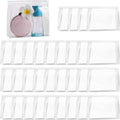 50 PCS Mini Clear Makeup Bag,Small Clear Zipper Pouch Travel Bag for Toiletries Plastic Cosmetic Organizer Waterproof，for Swimsuit Bikini Travel Vacation(5.9 x 5.1 x 1.4 Inch)