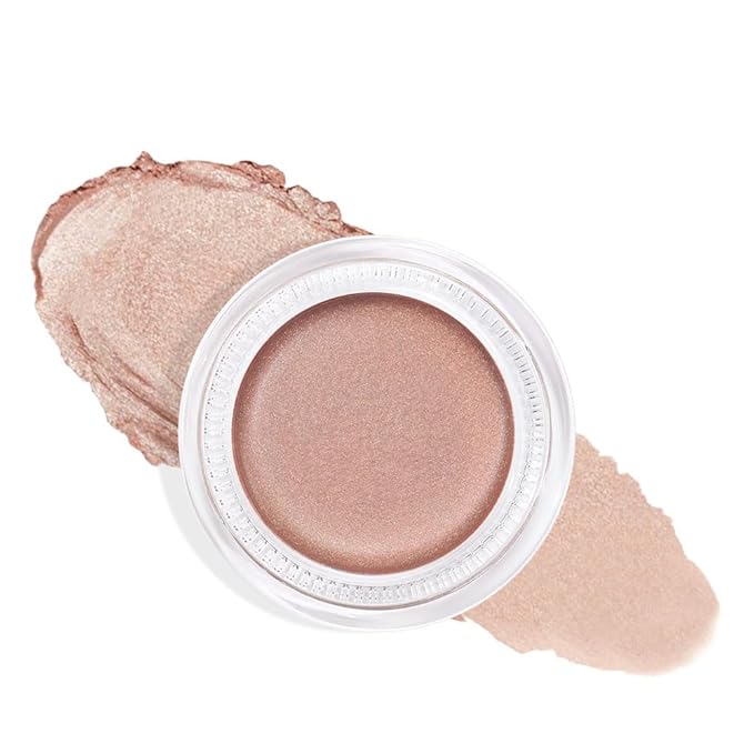 Single Cream Eye Shadow,Sand Shimmer Glitter Natural Nude Monochrome Eyeshadow Palette,Waterproof,Long Lasting Naturing-Looking,Vegan & Cruelty-Free,25