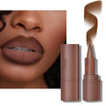 2-in-1 Gradient Lip Liner and Lipstick Lip Combo Set - Achieve Flawless Contour and Gradual Ombre Effect with Easy-to-Use Crayon Form and Cone Tip - Non-Smudging, Long-Lasting (01# Milk Tea, 1)