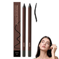 Eyeliner Pencil, Long Lasting Smudge-Proof Professional Eyeliner, Smooth and Easy to Apply, Effortlessly Create Any Look (Black)