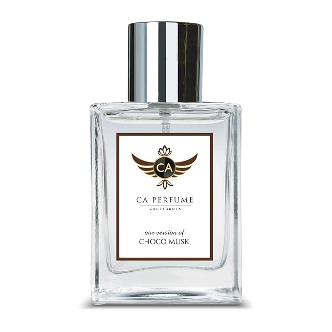 CA Perfume Originals Chocolate Musk for Women and Men Long Lasting Unisex Fragrance Eau De Parfum 1.7 Fl Oz 50ml