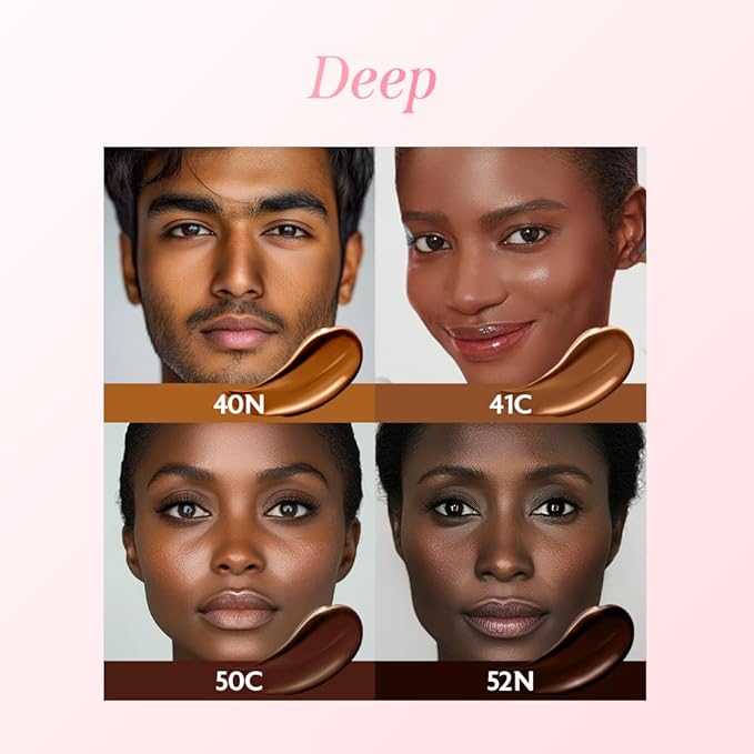milktouch Cushion Foundation, 24H Flawless Skin, Radiant Shine, No Oxidation, Long-Lasting, Non-Creasing, 60% Hydrating Skincare Infused Korean, Stocking Stuffers, Christmas Gifts(40N Cappuccino)