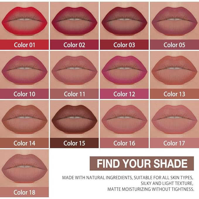 evpct 3Pcs Antique Dusty Rose Nude Pink Brown Gradient Matte Lipstick Lip Liner Crayon Combo Pencil Set for Women Long Lasting, Cream Lip Liner and Lipstick Combo Makeup，Flawless Gradual Ombre Effect