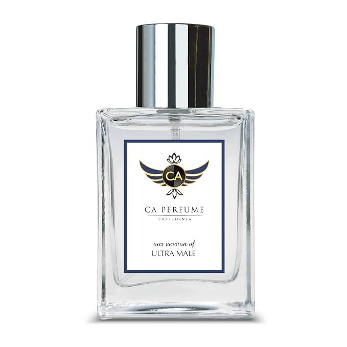 CA Perfume Impression of Ultimate Male for Men Amber Fougere Fragrance Long Lasting Mens Cologne Eau De Parfum 1.7 Fl Oz 50ml