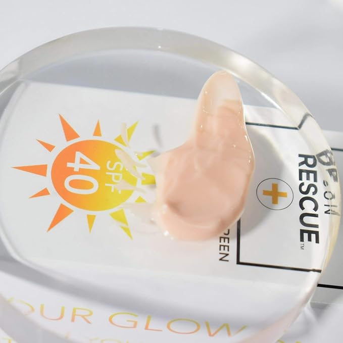 Daily Tinted Moisturizer + SPF 40 – Collagen & Vitamin C Infused, Broad Spectrum UVA/UVB Protection + Lightweight Coverage for All Skin Tones