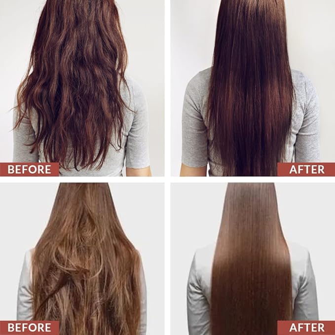 KERAGEN - Brazilian Smoothing Keratin Hair Treatment, Blowout Straightening System for Dry and Damaged Hair - Forte, Sulfate Free - Eliminates Curls and Frizz, Medium to Coarse Hair (16 Oz)