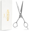 Professional Scissors - 6.5" Korean Convex Edge Blade Hair Cutting Scissors 440C Japanese Steel, Featuring Long-Lasting Sharpness