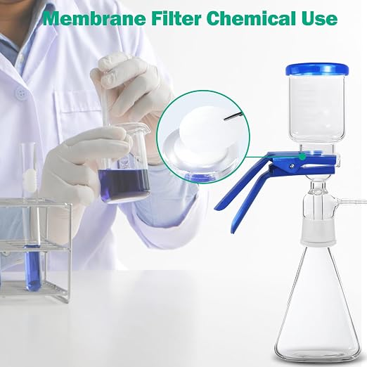 50 Nylon disc Membrane Filters Filter Pieces Nylon Disc Membrane Filters mm - Image 3