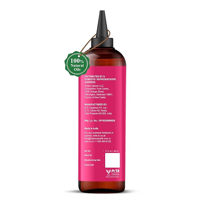 Botanic Hearth Hibiscus & Silk Protein Hair Oil (6.7 Fl Oz) |Nourishing And Strengthening Hair Treatment For Thicker, Healthier|Looking Hair | Paraben Free | Suitable For All Hair Types