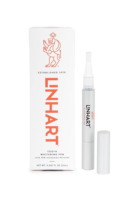 Linhart Teeth Whitening Pen – Professional Strength Gel for a Brighter Smile – Fast, Safe, and Easy-to-Use Whitening – No Sensitivity – Compact & Travel-Friendly – 30+ Applications