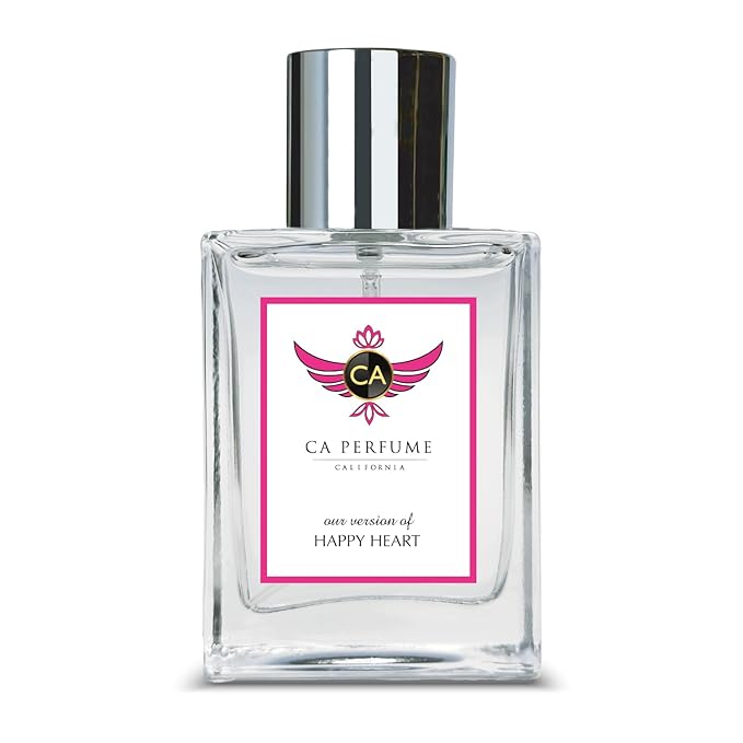 CA Perfume Impression of Happy Heart for Women Chypre Floral Fragrance Long Lasting Perfumes for Women Eau De Parfum 1.7 Fl Oz 50ml