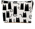 Cat Makeup Bag Cat Gifts Cosmetic Bag Cat Lover Gifts for Women Girls Friends Colleague Cat Themed Gifts Cat Stuff Travel Organizer Zipper Pouch Graduation Birthday Friendship Gifts