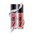 Saie Glossybounce Duo - Hydrating Lip Gloss & Tinted Lip Oil Hybrid - Disco (.17 oz), Bounce (.17 oz), Non-Sticky Shine with Hyaluronic Acid & Jojoba Oil for Soft, Plump Lips