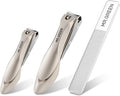 MR.GREEN Baby Safety Nail Clippers Nail Care Clippers Fingernail Cutter Newborn Baby Convenient Nail File Manicure Tools (Parent Child Nail Clipper+Nano Glass File)