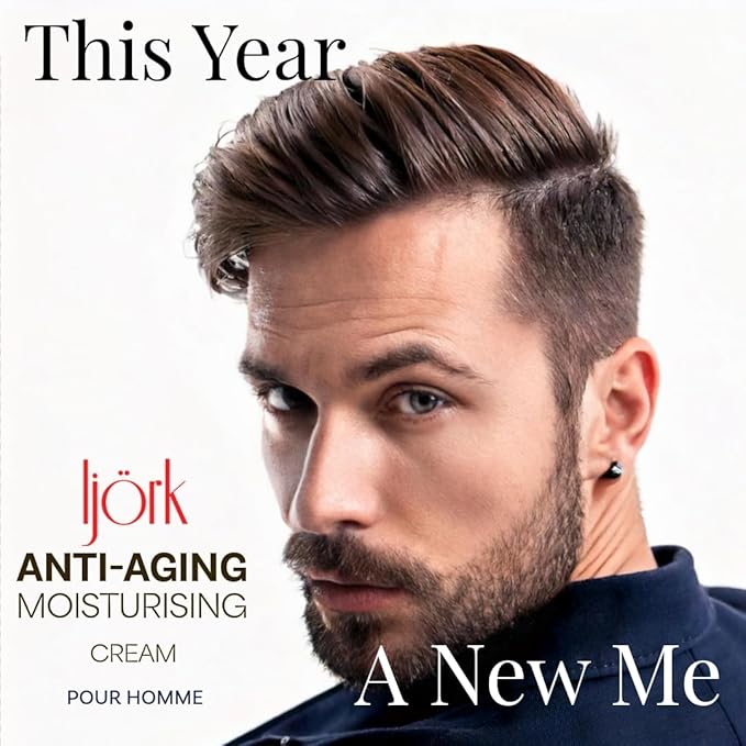 2 x Men’s Anti-Aging for Face and Neck – Anti Wrinkle and Skin Toning | Moisturizer for Firm, Smooth Skin | Lightweight & Non-Greasy | Unscented
