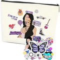 Azteoiz Fun Cosmetic Bag and 5 Stickers Sour-Album Gift Music Gift Music Lover Gift Fan Lover Classic Inspiration Music Gift Ladies Her Friend I Can't Even Parallel Park Wash Bag Gift
