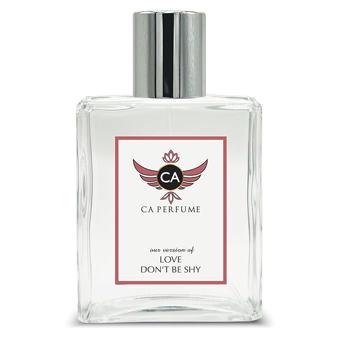 CA Perfume Impression of Love Don’t be Shy For Women Replica Fragrance Dupes Eau de Parfum Spray Bottle 3.4 Fl Oz/100ml-X1