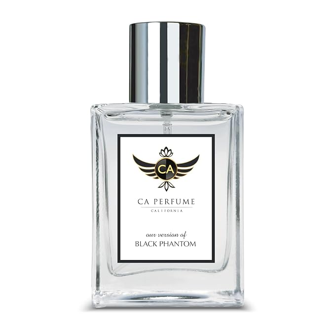 CA Perfume Club Impression of By Kln Black Phantom For Women & Men Replica Version Fragrance Dupes Concentrated Long Lasting Eau de Parfum Spray Refillable Atomizer Bottle 1.7 Fl Oz/50ml