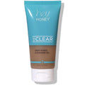 Hey Honey Skin Care Be Clear Acne Control Deep Pore Cleanser with Propolis, Tea Tree Oil & Green Tea | Pore Minimizer Face Wash for Oily Acne Prone Skin | 2.7 Oz