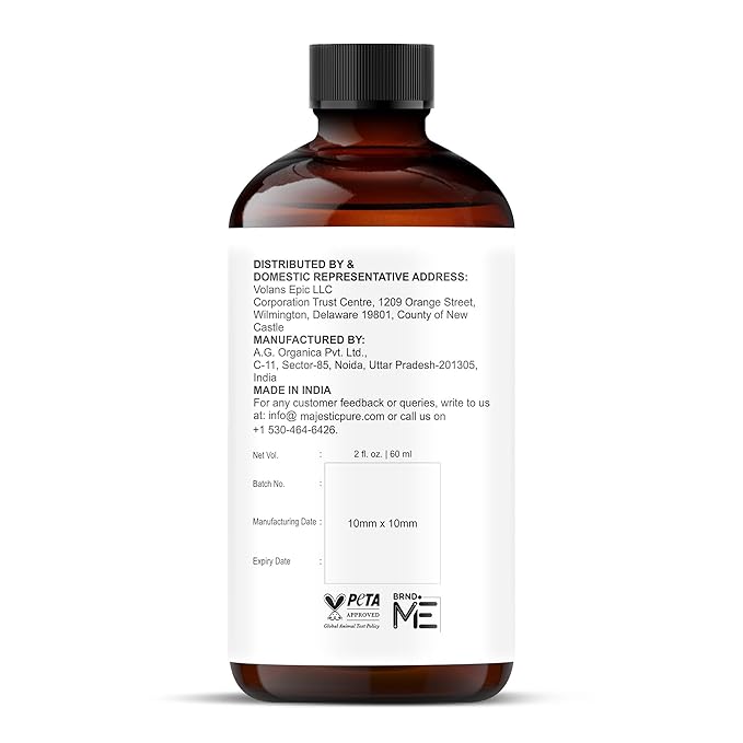 Majestic Pure Coconut Vanilla Essential Oil with Glass Dropper - 2 Fl Oz - 100% Pure and Natural Coconut Vanilla Oil - Premium Grade Essential Oils for Diffuser, Aromatherapy, Soap and Candle Making