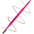 Brow Pencil - Fine Tip, Smooth & Creamy, Long Wearing, Water Resistant - Buildable Looks From Natural to Bold Eyebrows - Vegan & Cruelty Free Women's Beauty, Eyebrow Filler Makeup (Blonde)