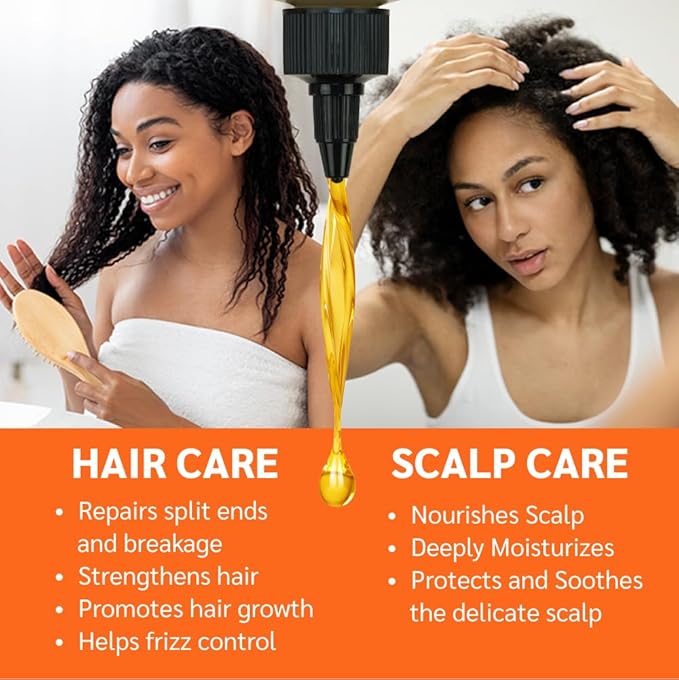 Well's Oil Batana Oil | 4 fl. oz. | 100% Natural Organic Raw Batana from Honduras | Dr. Sebi Approved | Strengthens, Hydrates & Nourishes | For All Hair Types (4 fl. oz. / 118 ml)