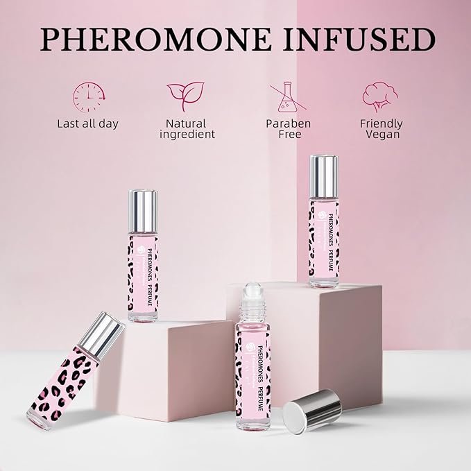 Pheromones Perfumes for Women,Long Lasting Roll on Perfume Oil 0.34 fl.oz (10ml)