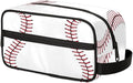 Bardic Kids Travel Toiletry Bag for boys - Baseball Hanging Toiletry Bag Softball Texture Ball Kindle Dopp Kit Cosmetic Organizer Makeup Bag Shower Shaving Bag for Men Women Travel Essential