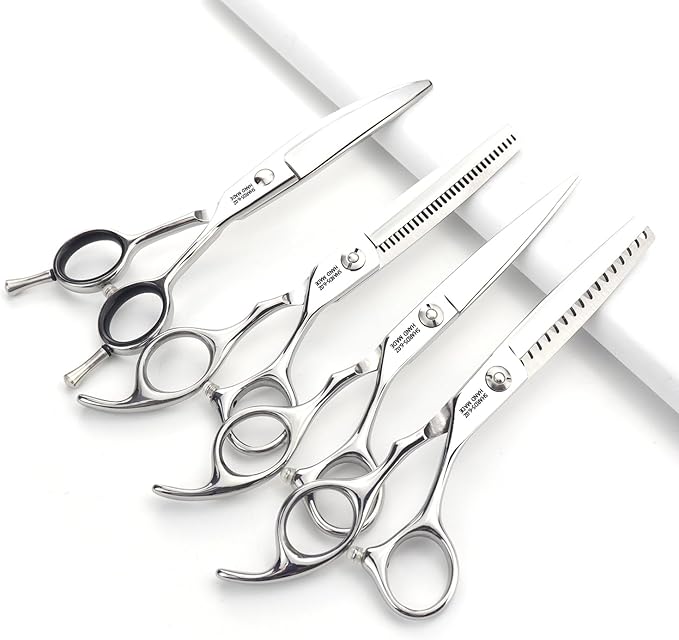 6/6.5-inch Professional Hair Clippers, Hairdressers, efficient Hair Clippers (6 inch-4pc)