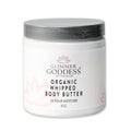 Glimmer Goddess Organic Whipped Body Butter for Women - Moisturizer Cream with Shea & Cocoa Butter, Almonds & Coconut Oil - Autumn Breeze, 8oz