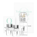 Qure Micro Infusion System for Face & Neck - Facial Moisturizing Essence, Even-looking tone, Serum for All Skin Types, Refreshed and Luminous Skin - 1-Month Supply