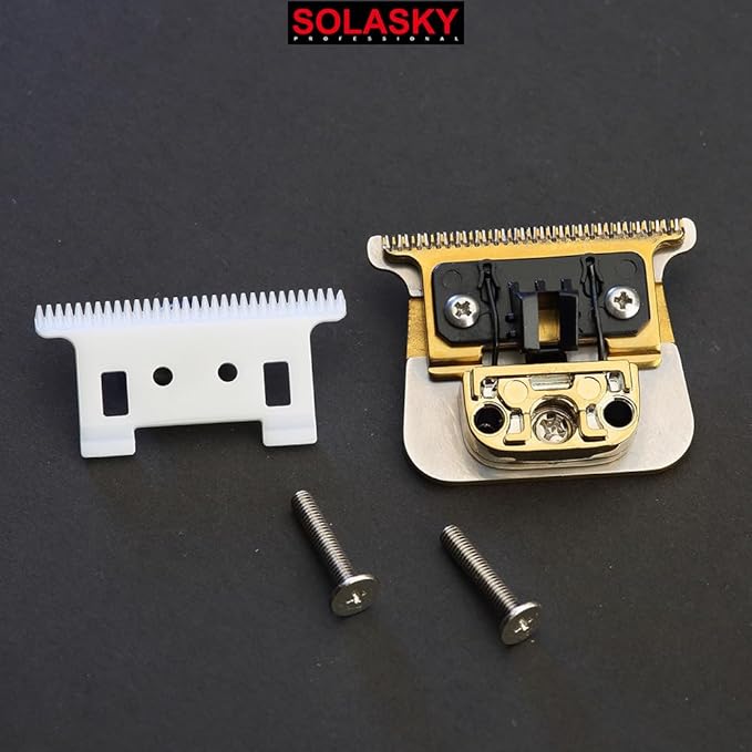 FX707 Replacement Trimmer Ceramic Blades Compatible with BaByL FX787 & FX726 Trimmer FX707Z Replacement Blades for BaByL Trimmer Blade