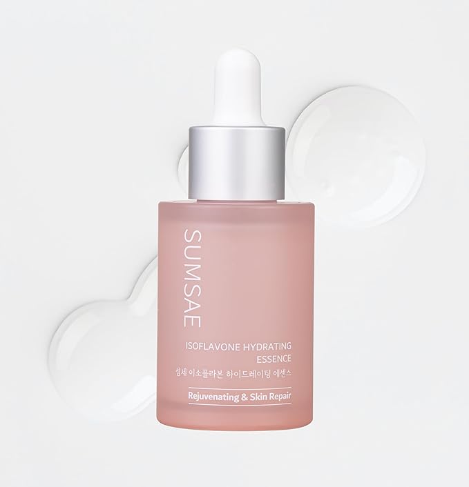 Isoflavone Hydrating Essence - Korean Skin Care with Polyglutamic Acid γ PGA from Korean Fermented Soybeans Hydrating and Firming Essence 30ml/1.01 fl.oz.