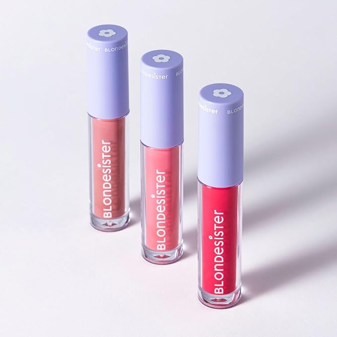 2-in-1 Sweet Gloss Tinted Lip Oil - Lip Oil for Women - Hydrating, Non-Sticky Formula with Light Color - 02 Pink Chocolate - 0.084 oz