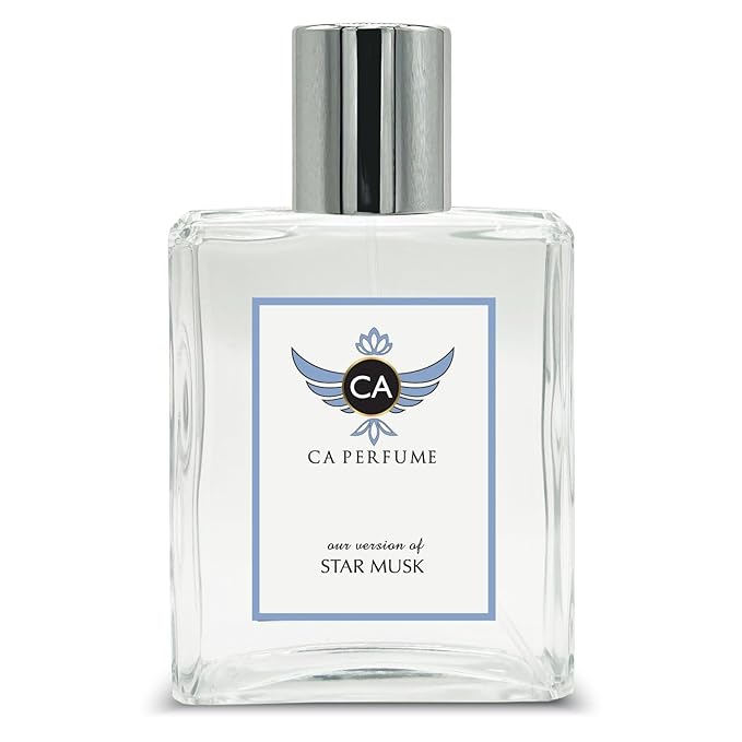 CA Perfume Impression of Star Musk for Women and Men Eau De Parfum Floral Woody Musk Scent Long Lasting Unisex Fragrance Signature Scent for Day and Night Wear 3.4 Fl Oz 100ml