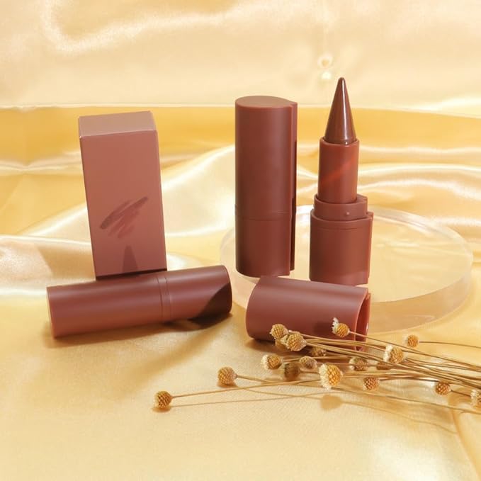 AMY'S DIARY Mocha Matte Crayon Lipstick Lip Makeup, Precision Tip Matte Lip Crayon, Longwear Up To 24Hrs, Lead The Way,Smudge Waterproof for Women Smudge Waterproof for Women (6#, 1 pc)